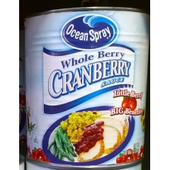 Ocean Spray Whole Berry Cranberry Sauce. 3.32kg.